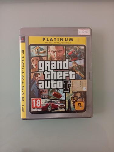 Grand theft auto platinum - auto, iv