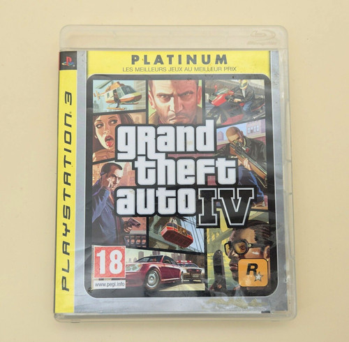 Jeu ps3 gta grand theft - iv,