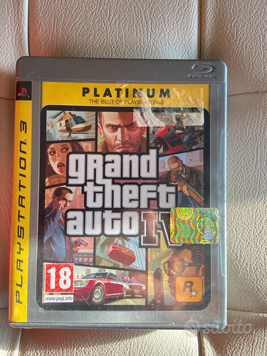 Gta grand theft - iv, ps3