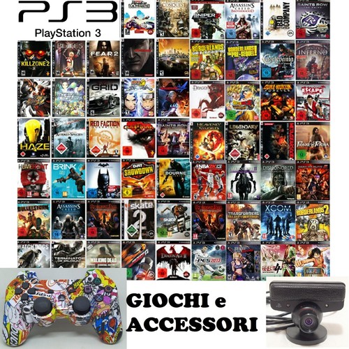 Ps3 playstation giochi - ps3, 3